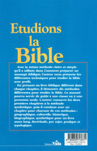 Charger l'image dans la galerie, Étudions la Bible
