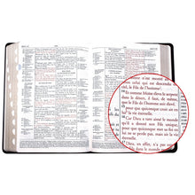 Charger l'image dans la galerie, La Bible THOMPSON - la Colombe (luxe marron, tranche or, onglets)