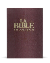 Charger l'image dans la galerie, La Bible THOMPSON - la Colombe (luxe marron, tranche or, onglets)