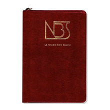 Charger l&#39;image dans la galerie, La Nouvelle Bible Segond (NBS) - compacte, couverture rigide rouge, tranche dorée, onglets, fermeture éclair
